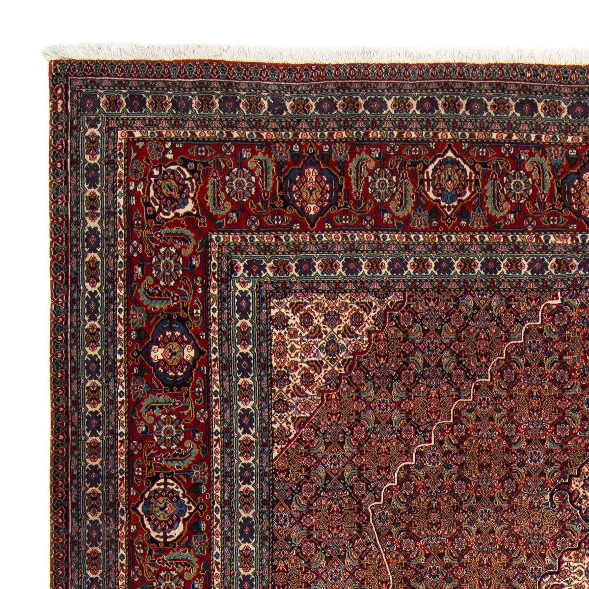 Tappeto Persero - Nain - 323 x 256 cm - rosso scuro