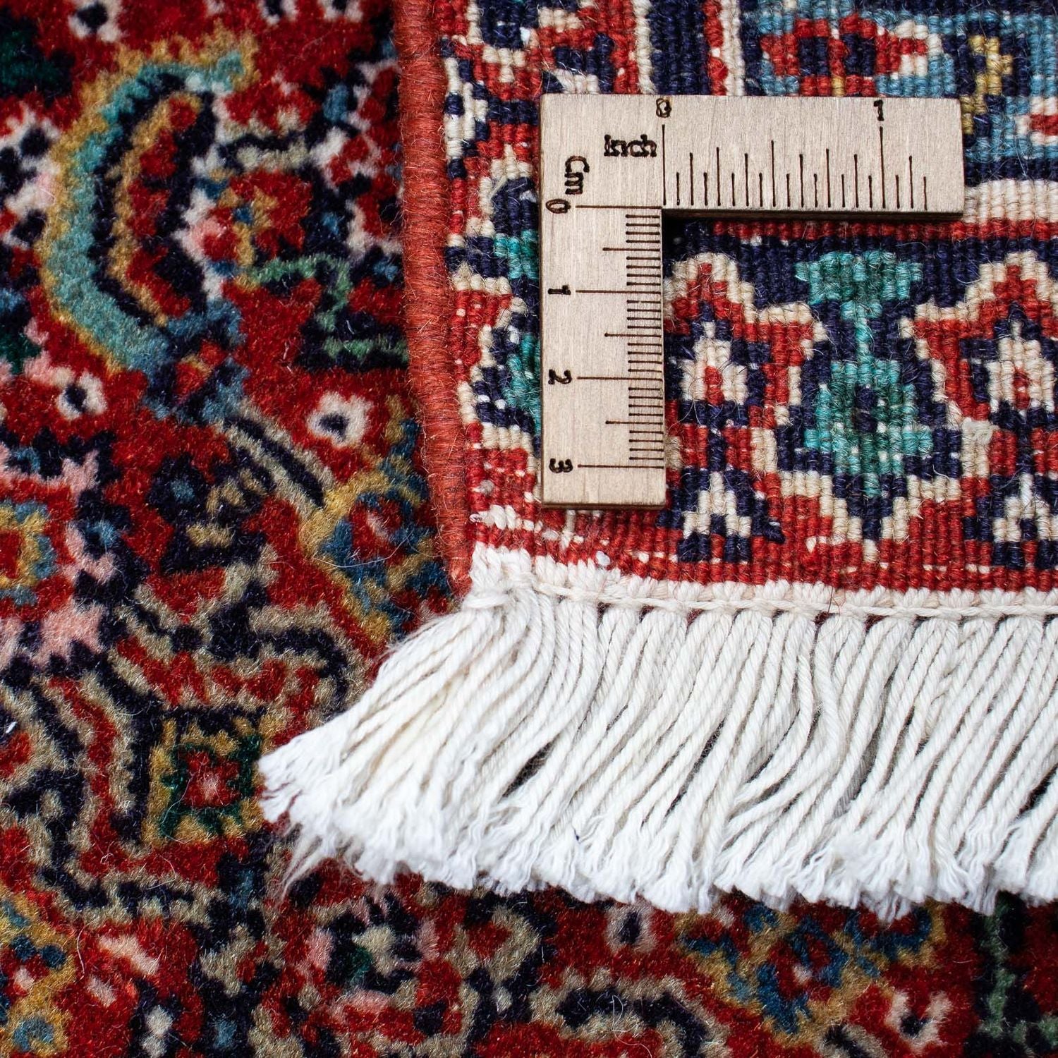 Tappeto Persero - Nain - 323 x 256 cm - rosso scuro