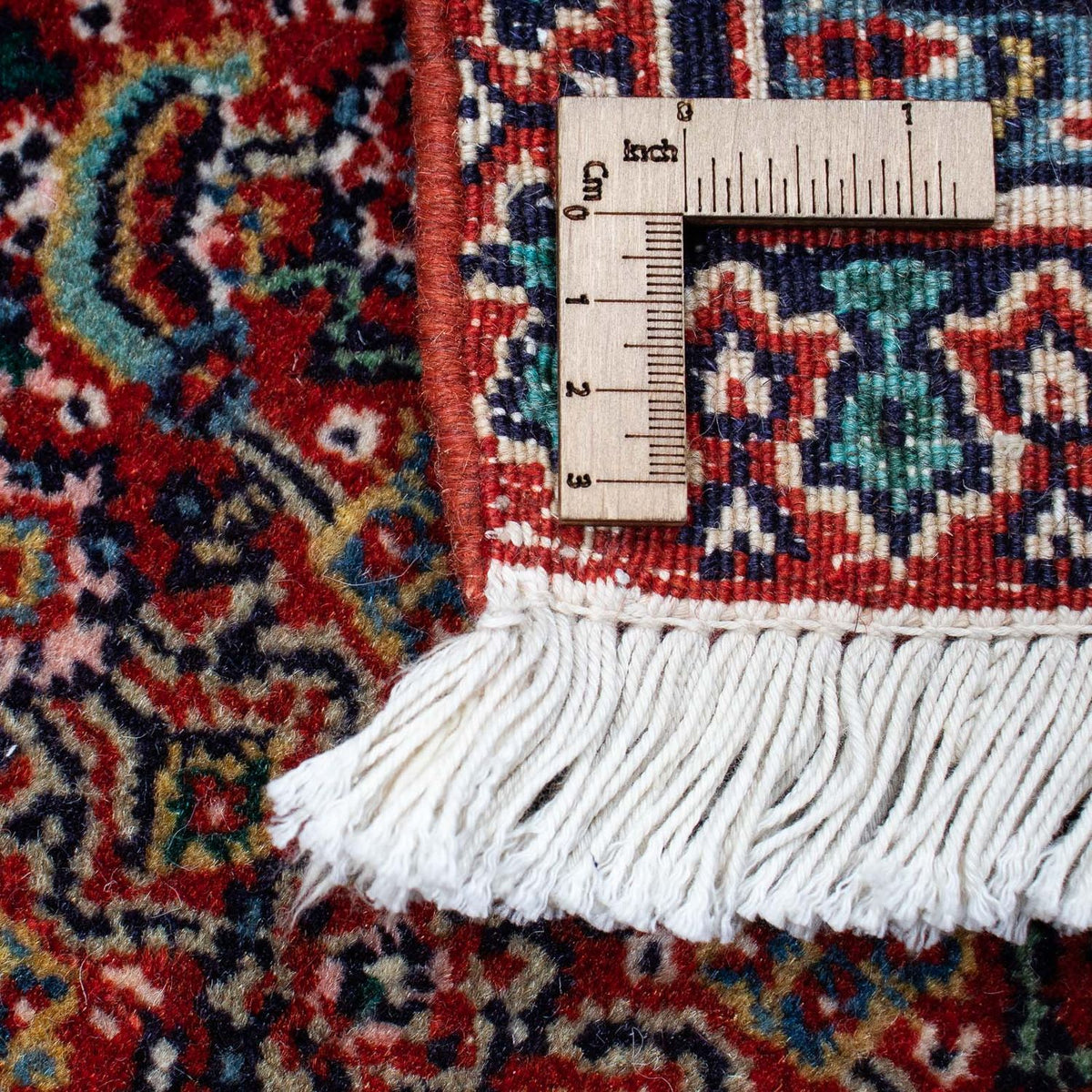 Tappeto Persero - Nain - 323 x 256 cm - rosso scuro