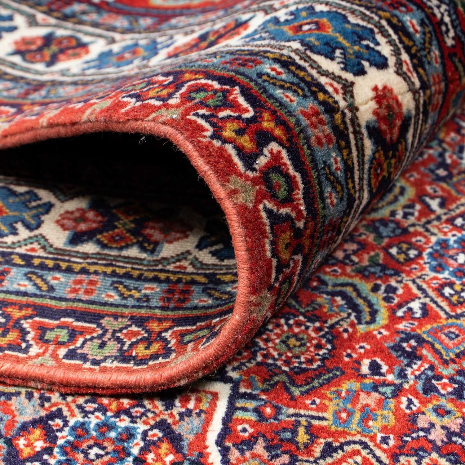 Tappeto Persero - Nain - 335 x 263 cm - rosso scuro