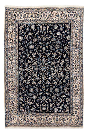 Tappeto Persero - Nain - 295 x 199 cm - blu scuro