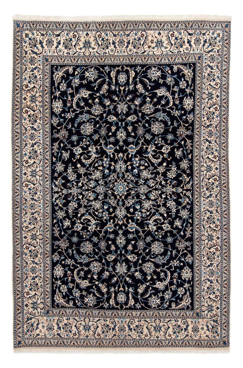 Tappeto Persero - Nain - 295 x 199 cm - blu scuro