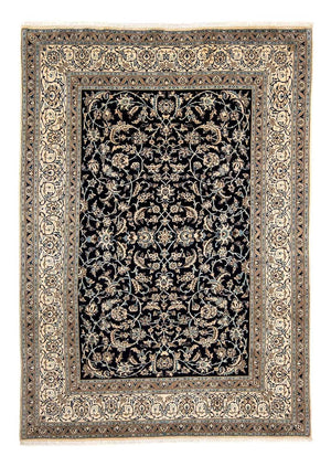 Tappeto Persero - Nain - 280 x 199 cm - blu scuro