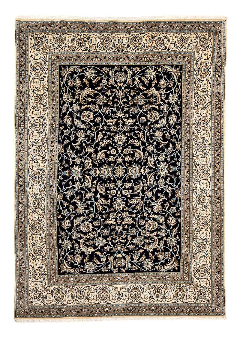 Tappeto Persero - Nain - 280 x 199 cm - blu scuro