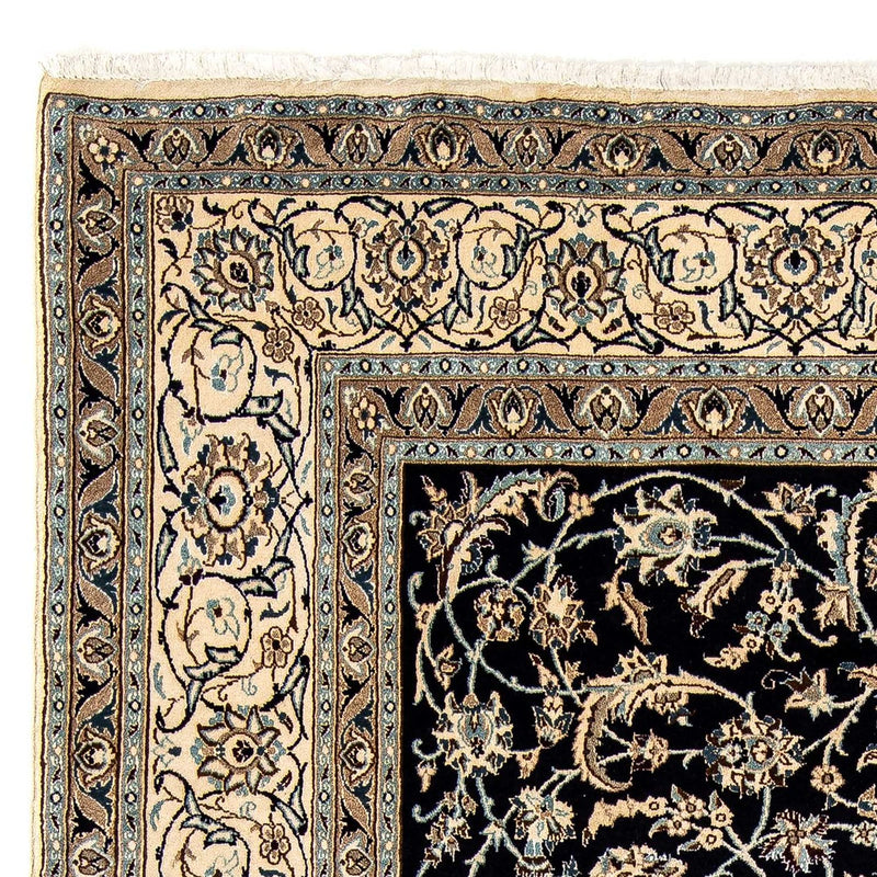 Tappeto Persero - Nain - 280 x 199 cm - blu scuro