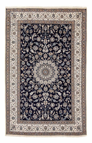 Tappeto Persero - Nain - 297 x 194 cm - blu scuro