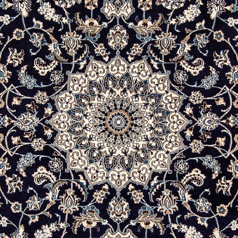 Tappeto Persero - Nain - 297 x 194 cm - blu scuro