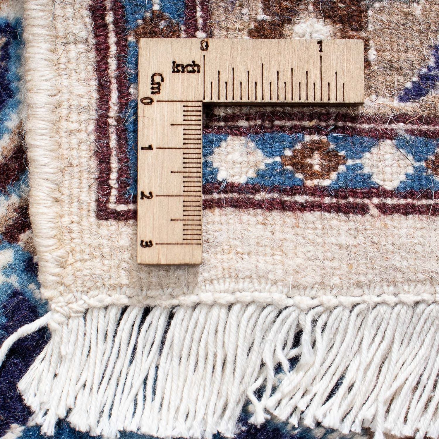 Tappeto Persero - Nain - 297 x 194 cm - blu scuro