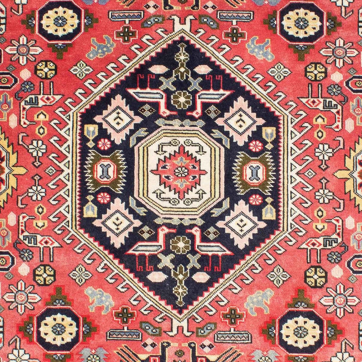 Tappeto Persero - Nain - 241 x 168 cm - rosso chiaro
