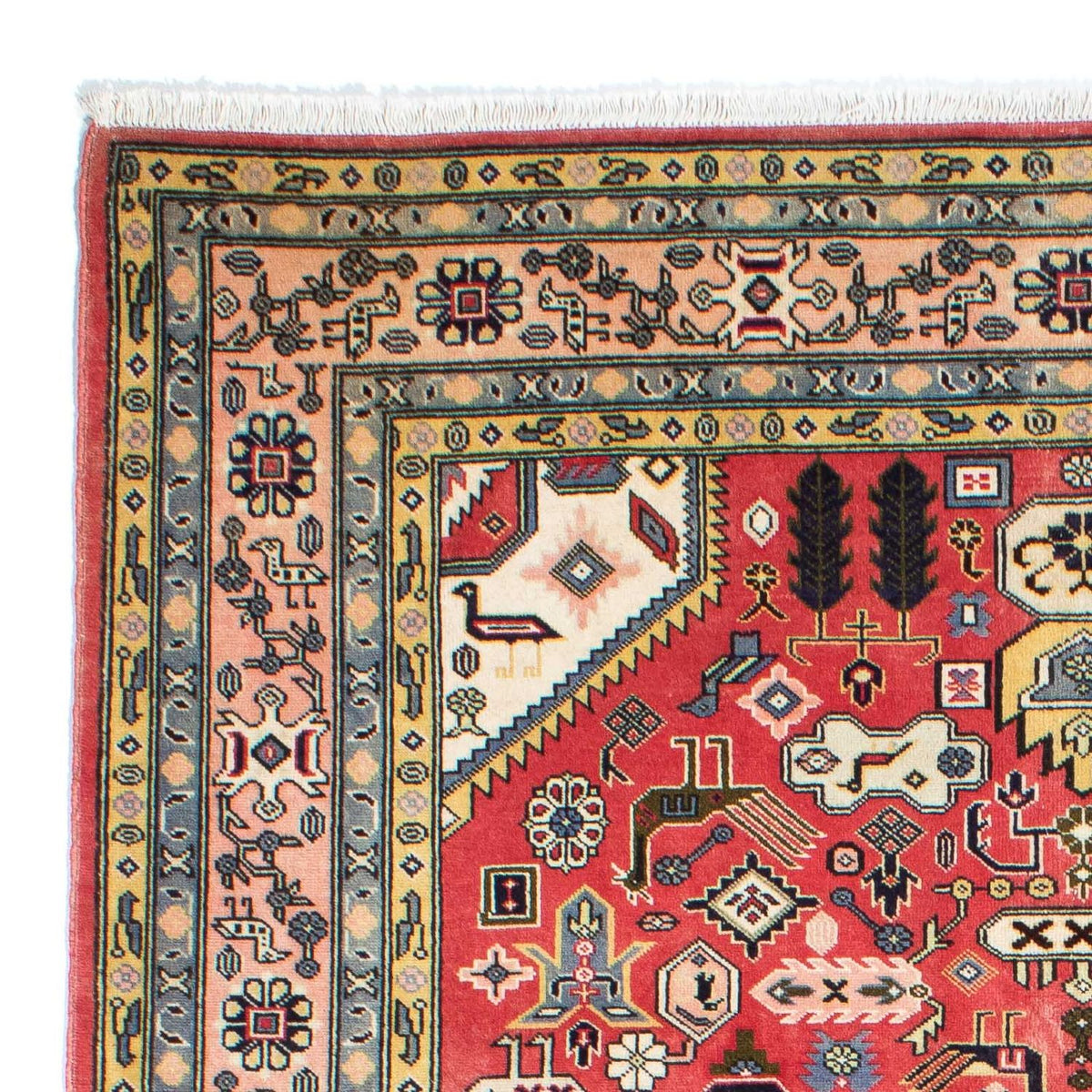 Tappeto Persero - Nain - 241 x 168 cm - rosso chiaro