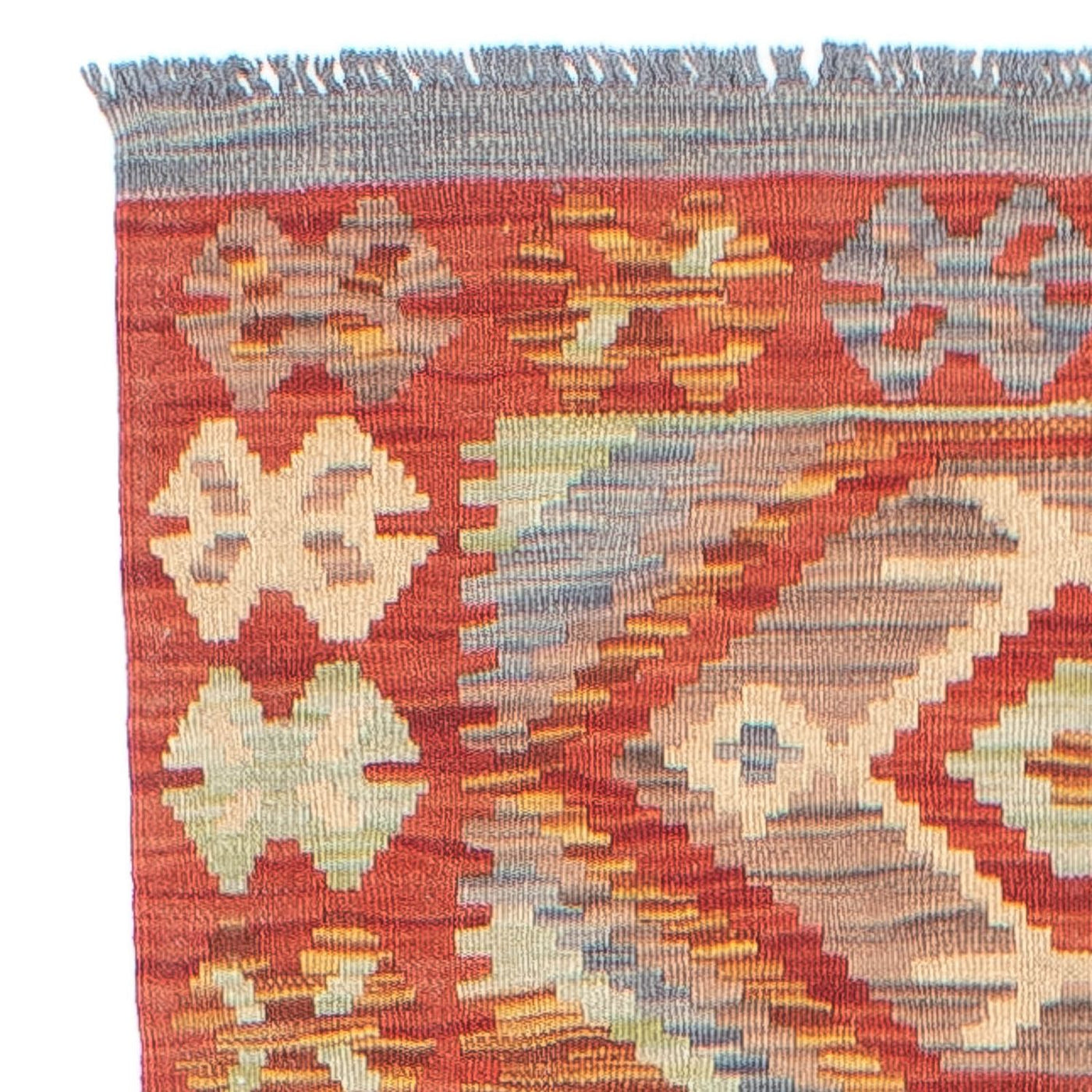 Kilim Maimana Tappeto 298x77cm - Tappeto di lana