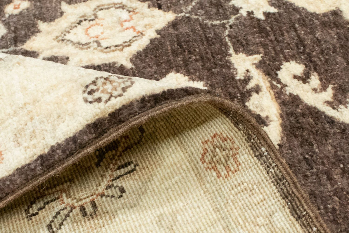 Tappeto Ziegler - 185 x 148 cm - marrone scuro