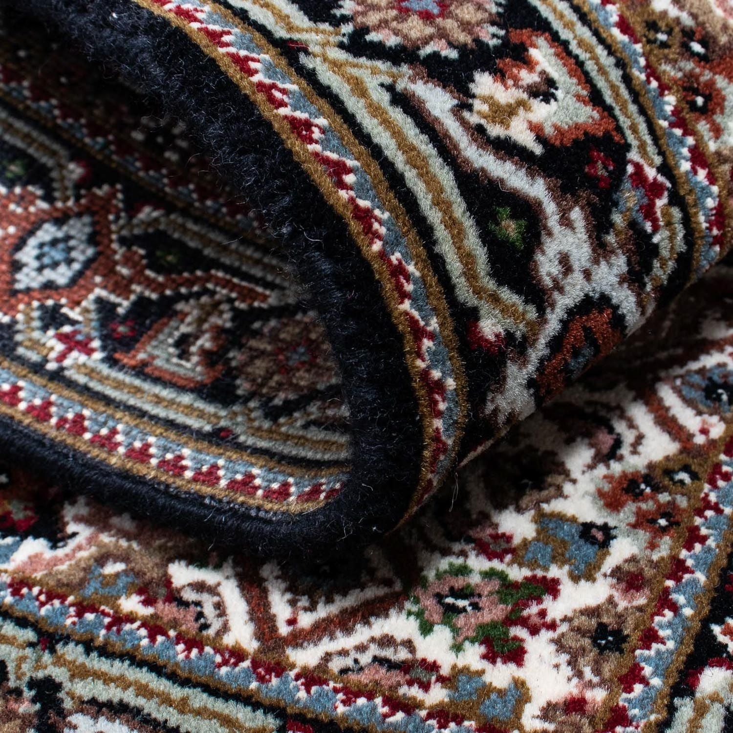 Tappeto Persero - Tabriz - 92 x 61 cm - blu scuro