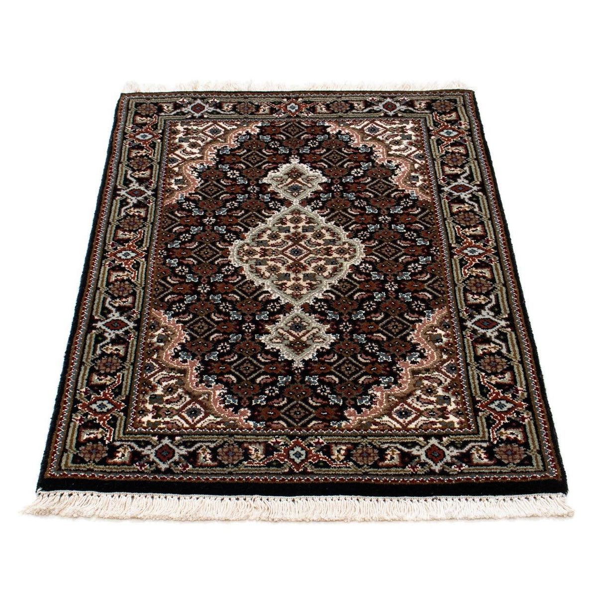 Tappeto Persero - Tabriz - 92 x 61 cm - blu scuro