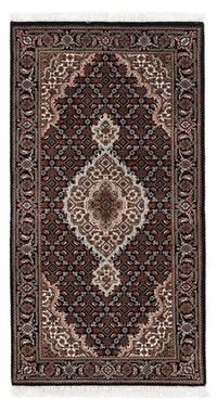 Tappeto Persero - Tabriz - 140 x 73 cm - blu scuro