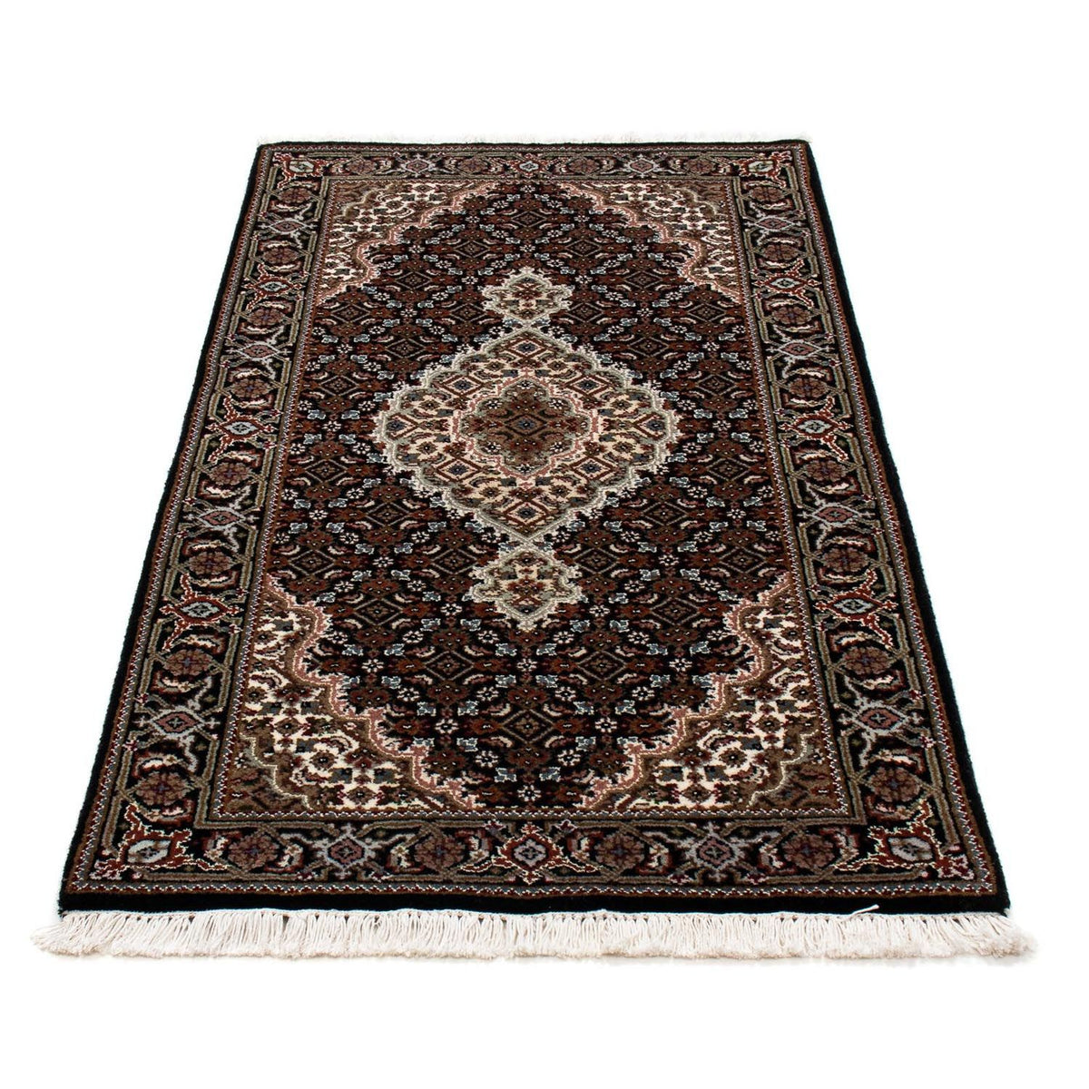 Tappeto Persero - Tabriz - 140 x 73 cm - blu scuro