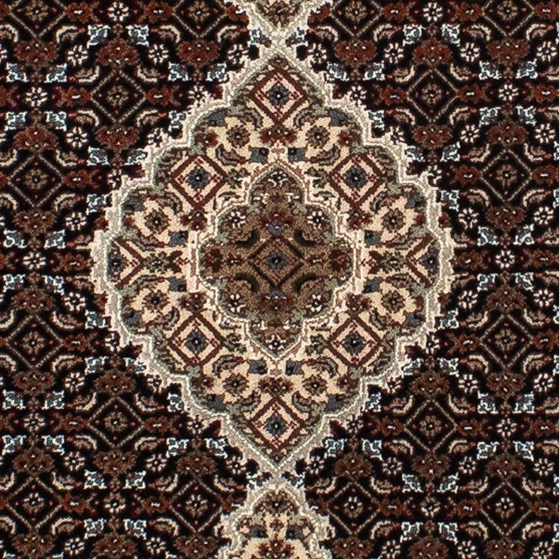 Tappeto corsia Tappeto Persero - Tabriz - 195 x 79 cm - blu scuro