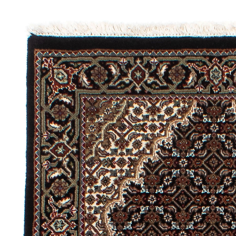 Tappeto corsia Tappeto Persero - Tabriz - 195 x 79 cm - blu scuro