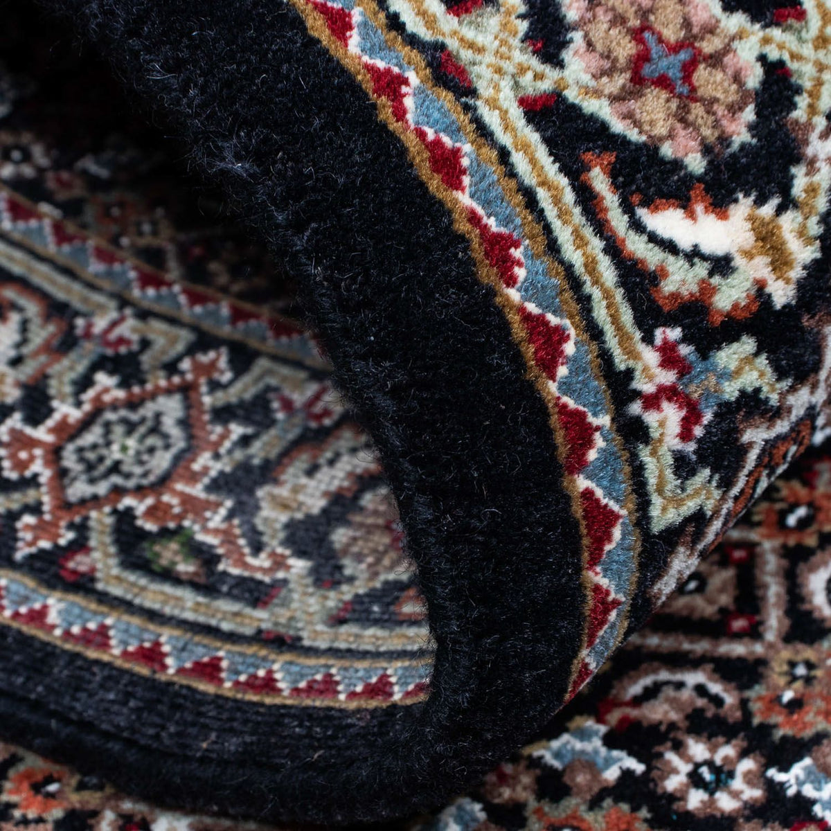 Tappeto corsia Tappeto Persero - Tabriz - 195 x 79 cm - blu scuro