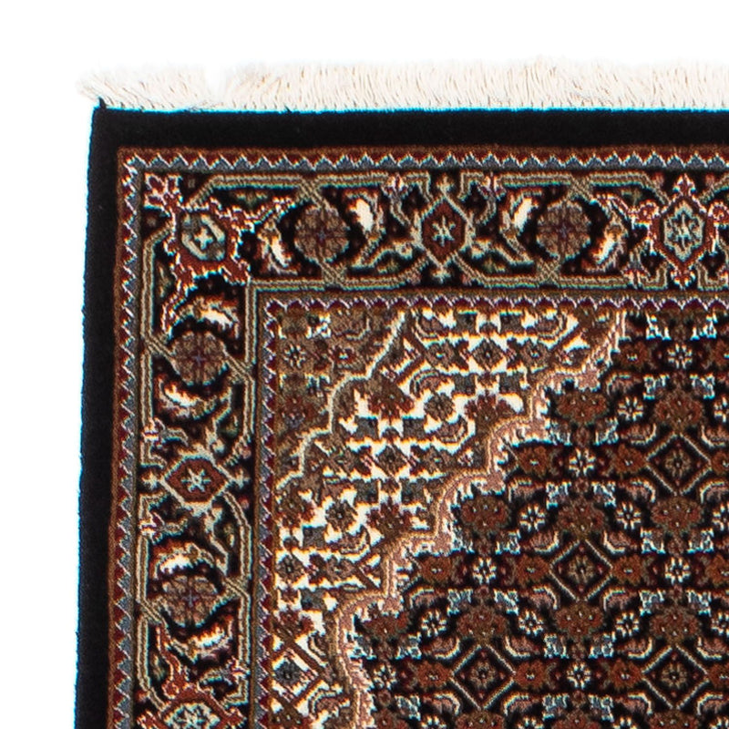 Tappeto corsia Tappeto Persero - Tabriz - 251 x 82 cm - blu scuro