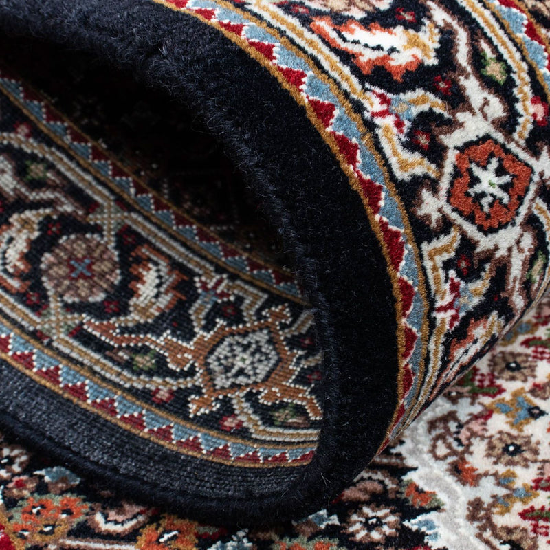 Tappeto corsia Tappeto Persero - Tabriz - 251 x 82 cm - blu scuro