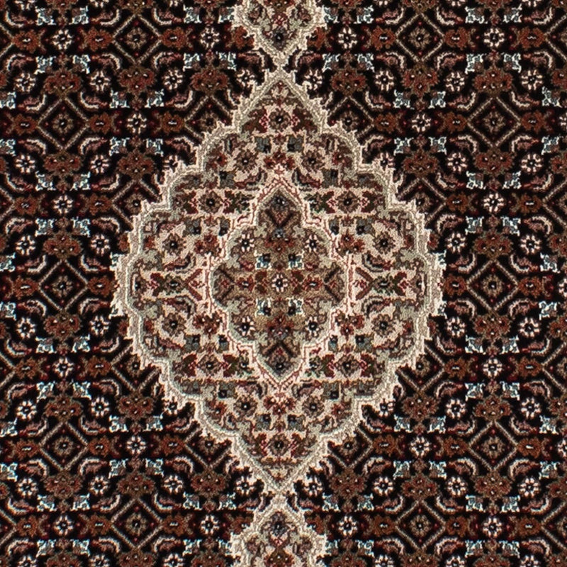 Tappeto corsia Tappeto Persero - Tabriz - 254 x 80 cm - blu scuro