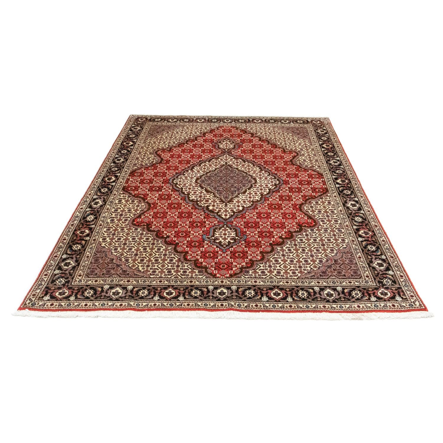 Tappeto Persero - Tabriz - 205 x 145 cm - ruggine