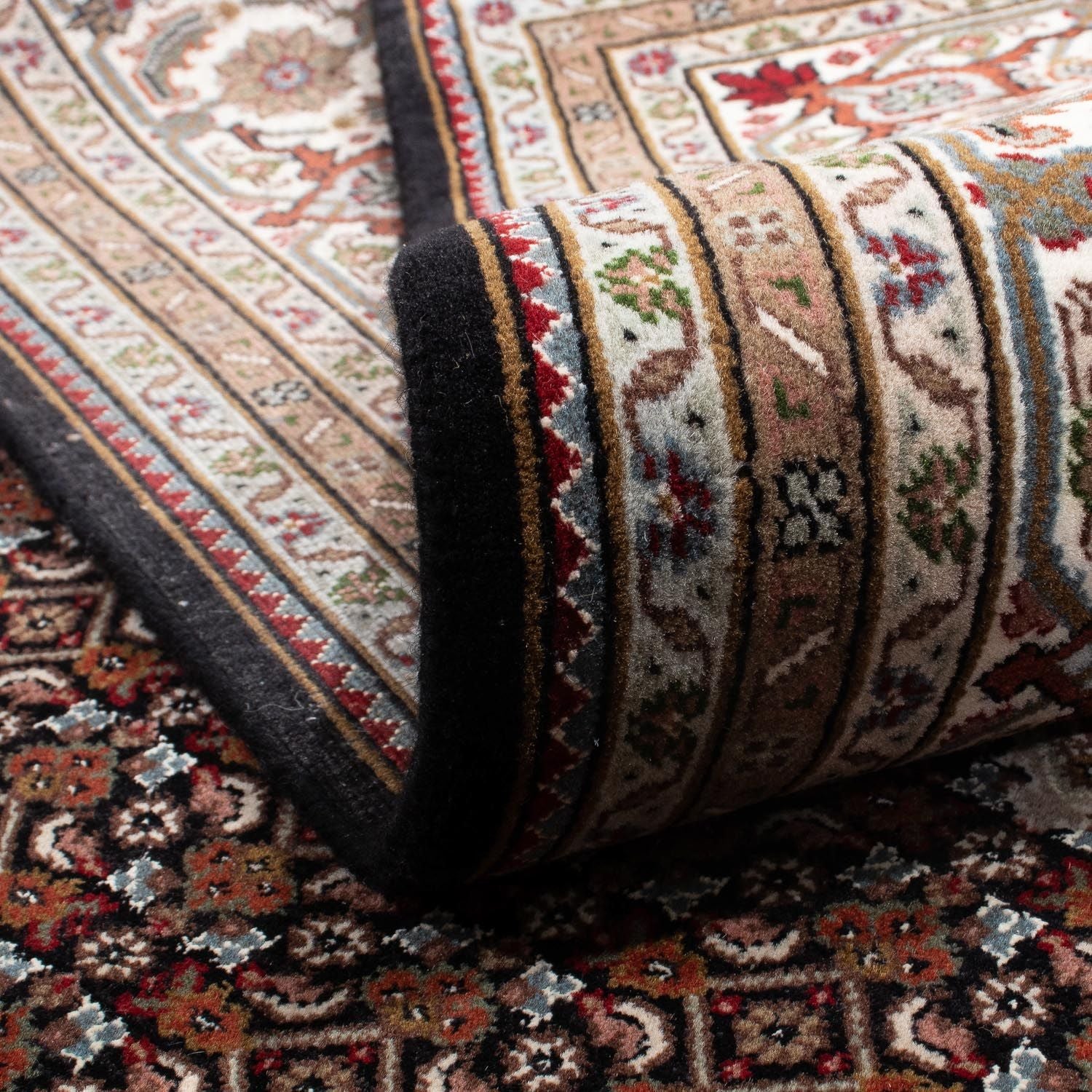 Tappeto Persero - Tabriz - 253 x 203 cm - blu scuro