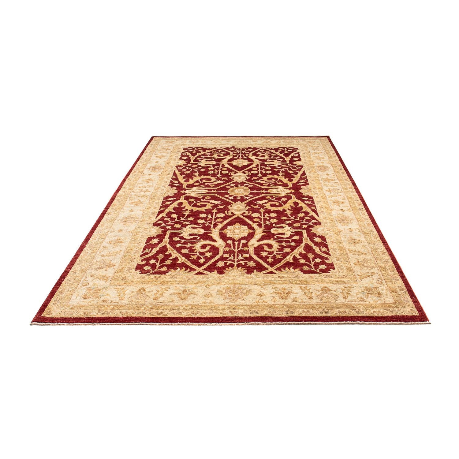 Tappeto Ziegler - 247 x 172 cm - rosso scuro