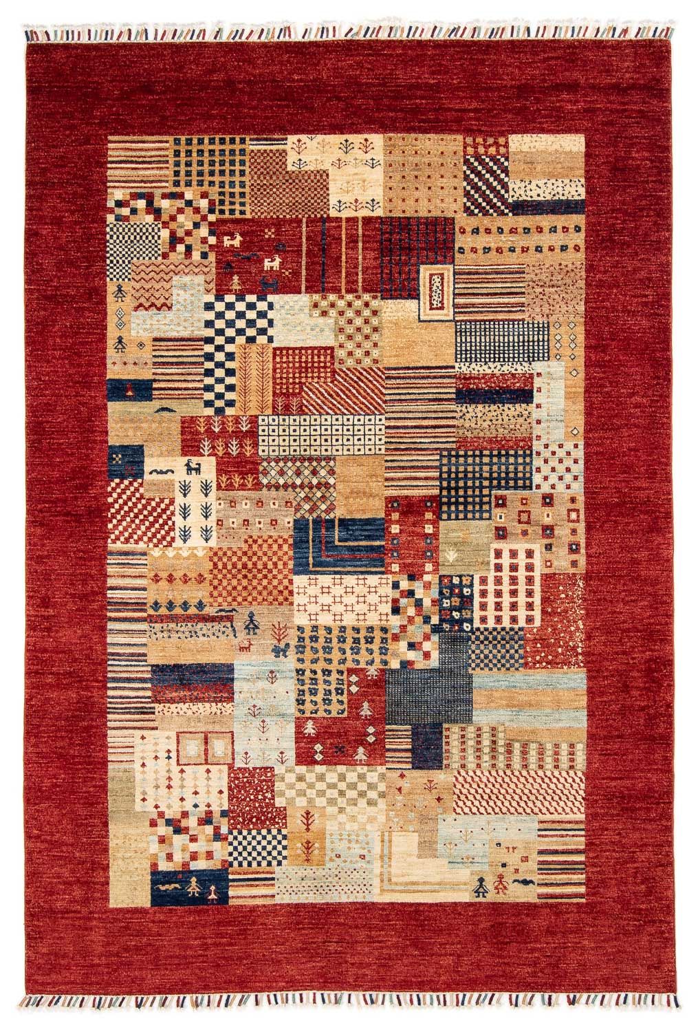 Tappeto Ziegler - 237 x 173 cm - rosso scuro