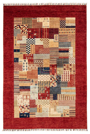 Tappeto Ziegler - 237 x 173 cm - rosso scuro
