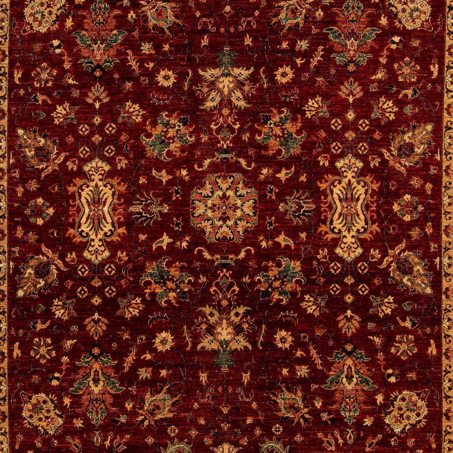 Tappeto Ziegler - 392 x 308 cm - rosso scuro