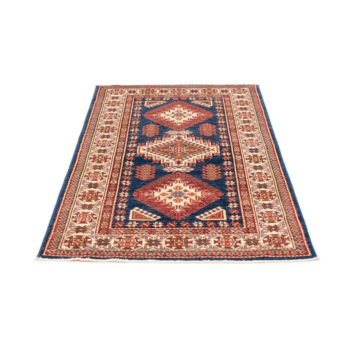 Tappeto Ziegler - Kazak - 156 x 90 cm - blu scuro