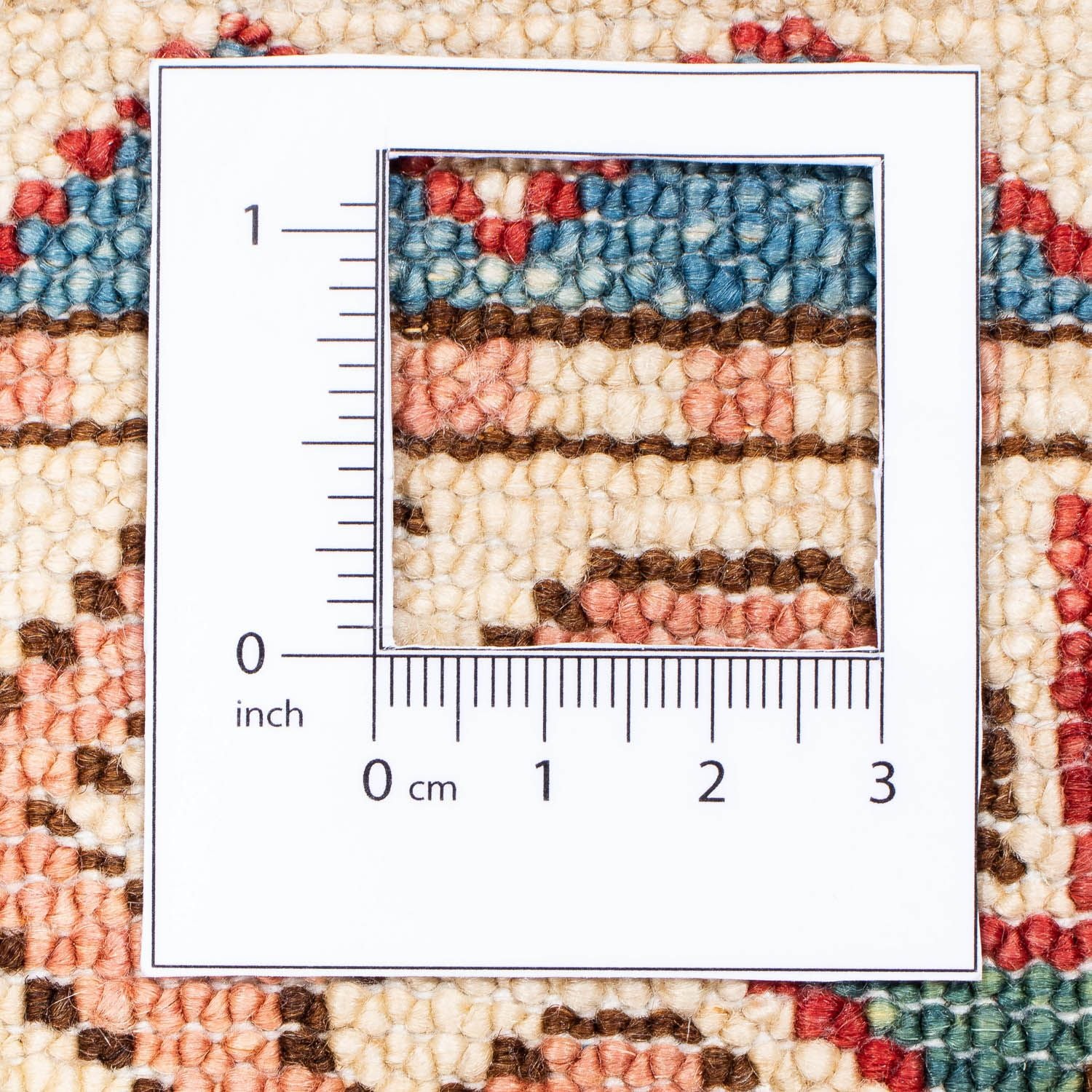 Tappeto corsia Tappeto Ziegler - Kazak - 312 x 77 cm - rosso scuro