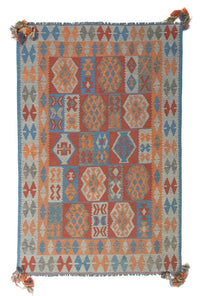Tappeto Kelim - Tendenza - 252 x 172 cm - multicolore