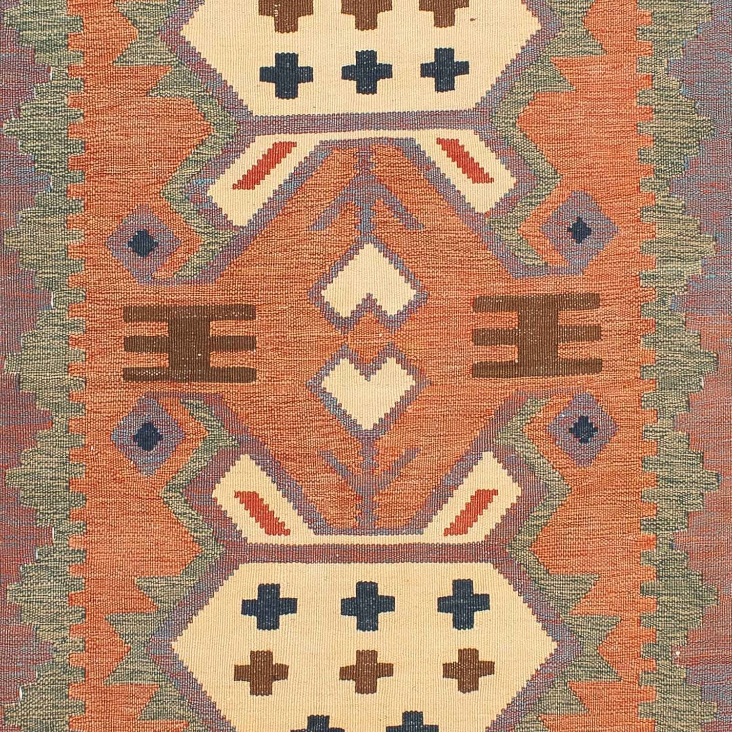Tappeto Kelim - Orientale - 205 x 144 cm - multicolore
