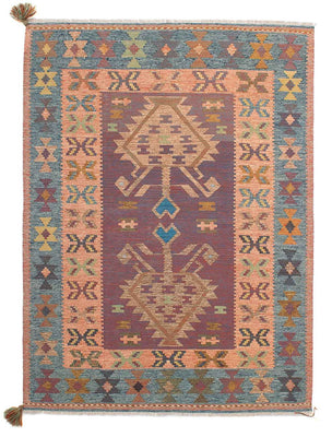 Tappeto Kelim - Orientale - 207 x 151 cm - multicolore
