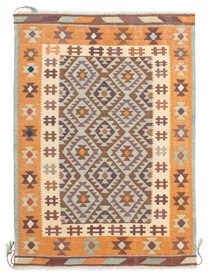 Tappeto Kelim - Orientale - 197 x 144 cm - multicolore