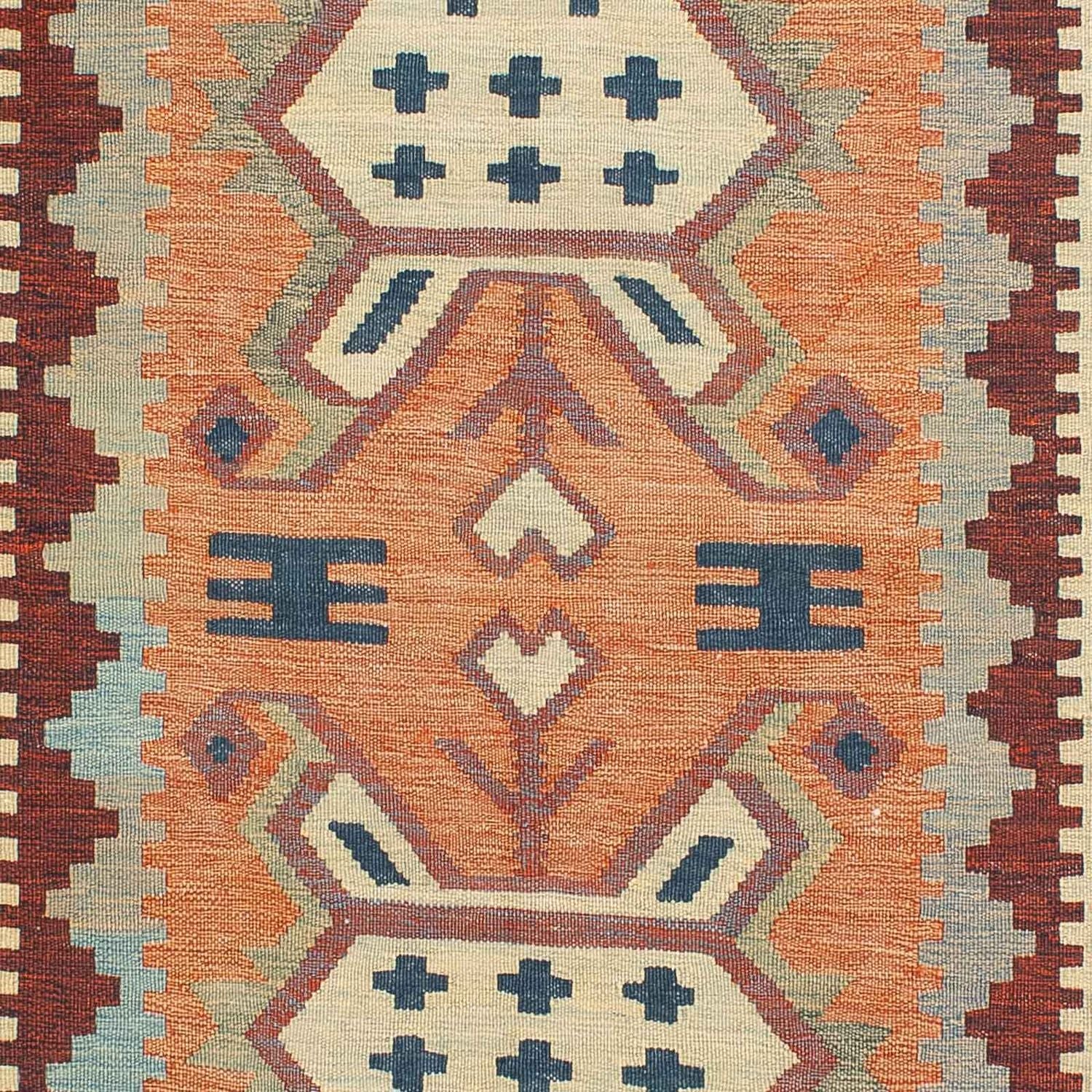 Tappeto Kelim - Orientale - 208 x 143 cm - multicolore