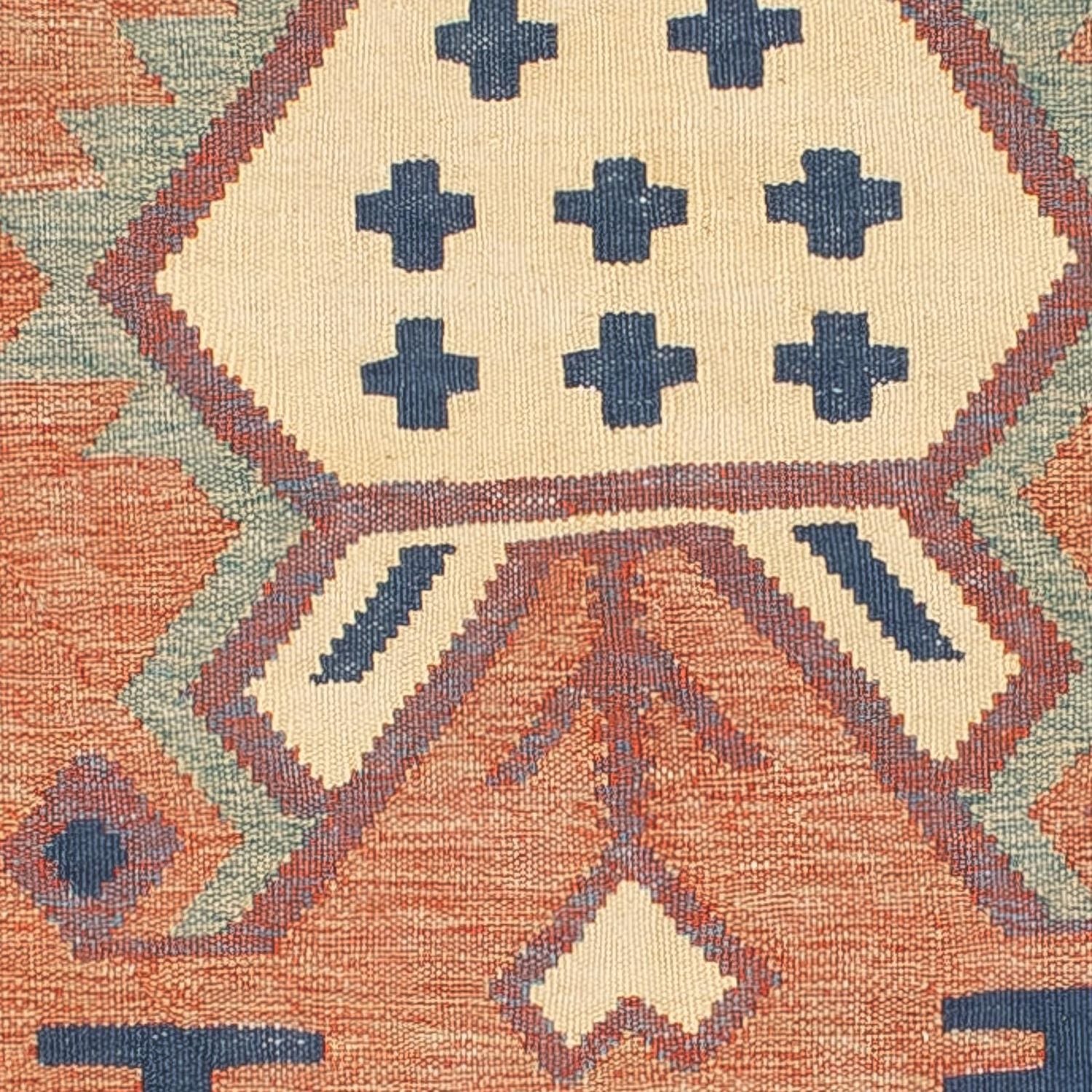 Tappeto Kelim - Tendenza - 208 x 143 cm - multicolore
