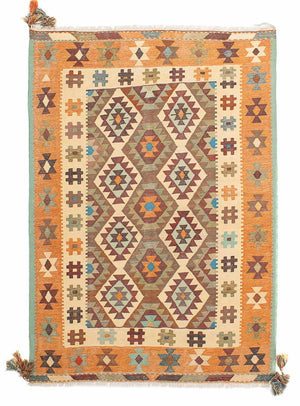Tappeto Kelim - Orientale - 208 x 148 cm - multicolore