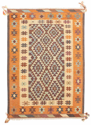 Tappeto Kelim - Orientale - 202 x 140 cm - multicolore