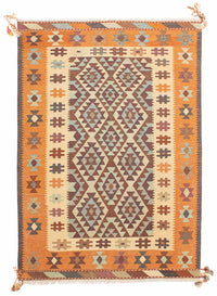 Tappeto Kelim - Orientale - 202 x 140 cm - multicolore