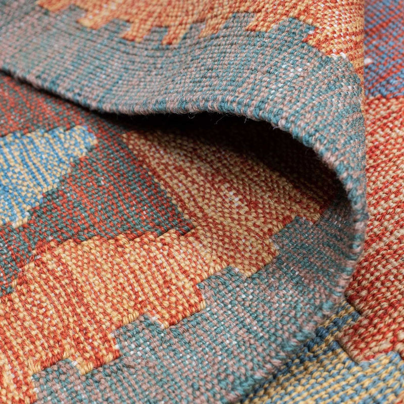 Tappeto Kelim - Tendenza - 203 x 150 cm - multicolore