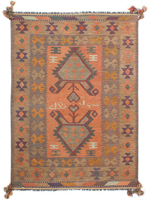 Tappeto Kelim - Orientale - 211 x 148 cm - multicolore