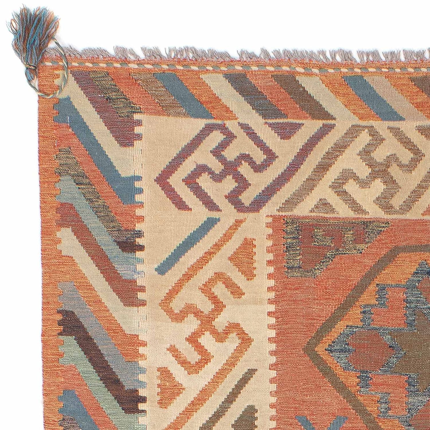 Tappeto Kelim - Tendenza - 200 x 147 cm - multicolore