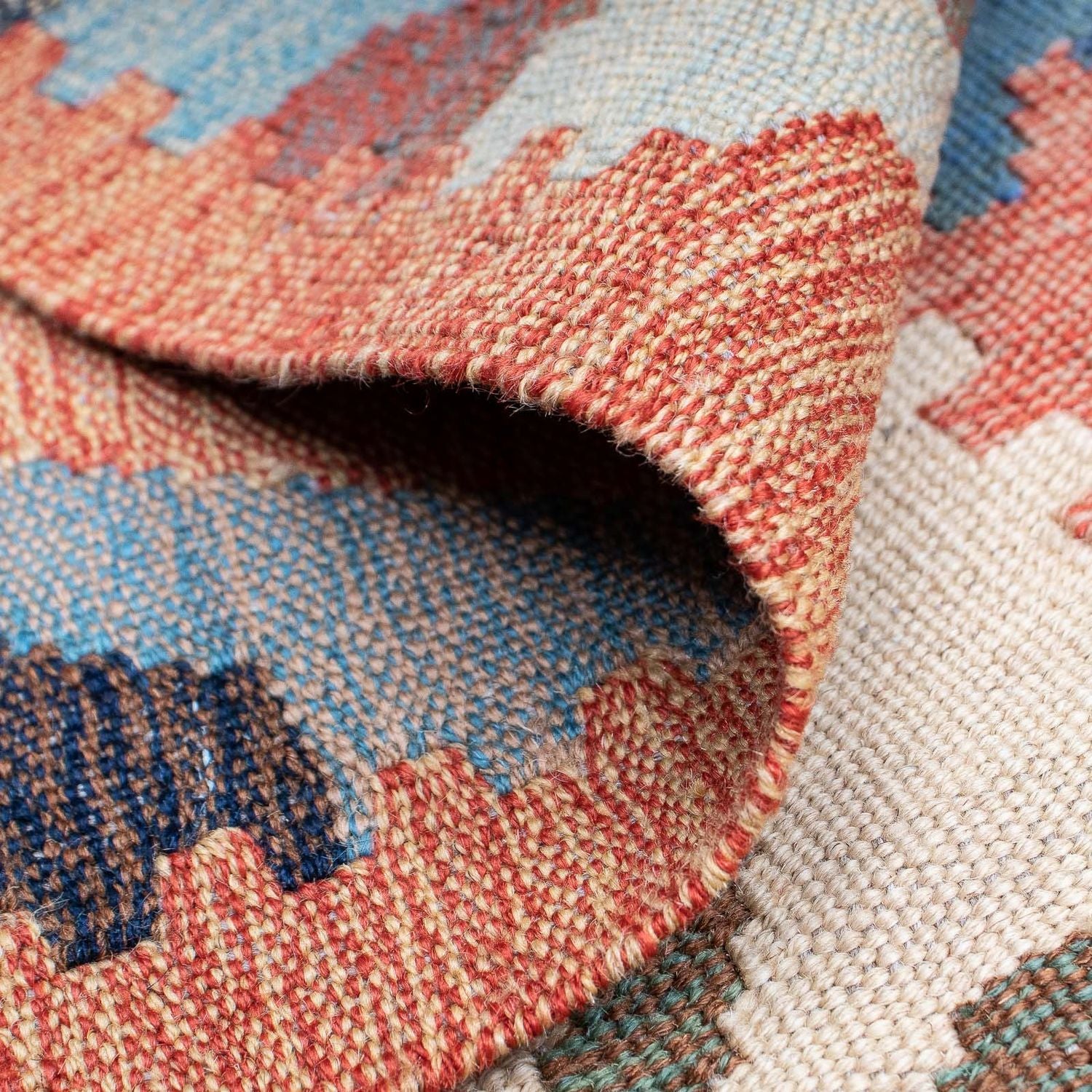 Tappeto Kelim - Tendenza - 200 x 147 cm - multicolore