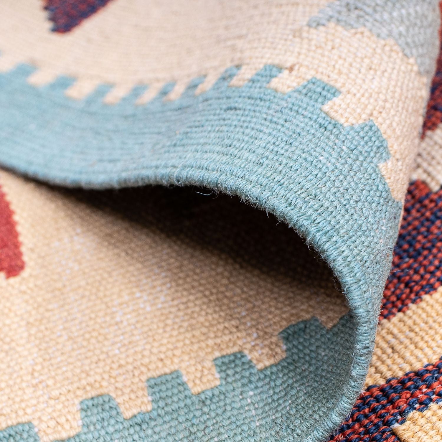 Tappeto Kelim - Tendenza - 181 x 121 cm - multicolore
