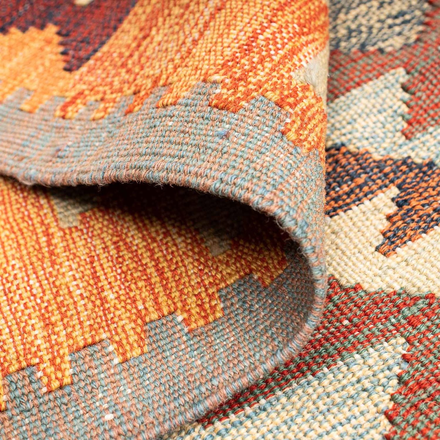 Tappeto Kelim - Orientale - 200 x 146 cm - multicolore