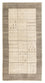 Tappeto vintage - 140 x 70 cm - argento